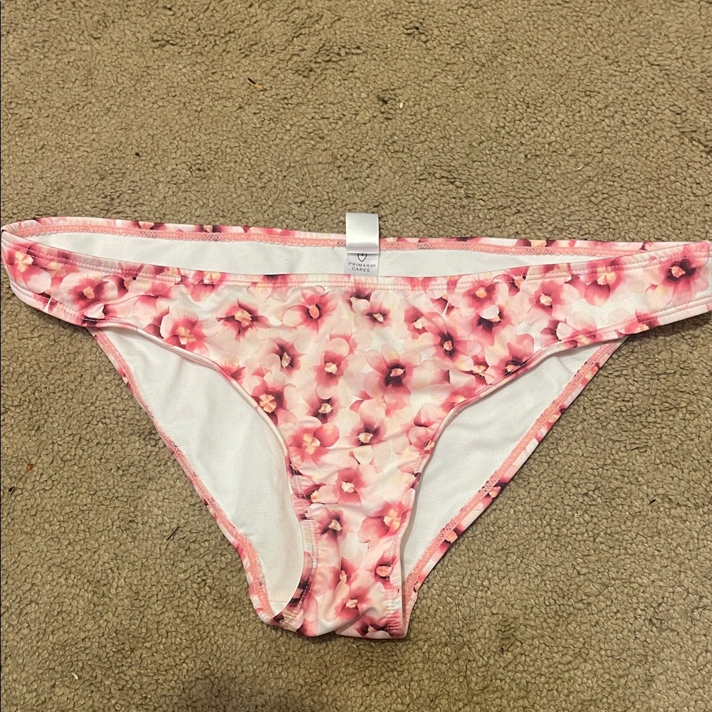 Primark Pink Floral Men's Swim Briefs